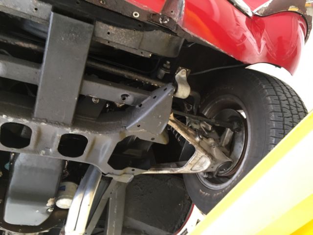 1957 Red Chevrolet Corvette Convertible