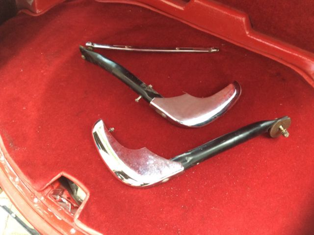 1957 Red Chevrolet Corvette Convertible