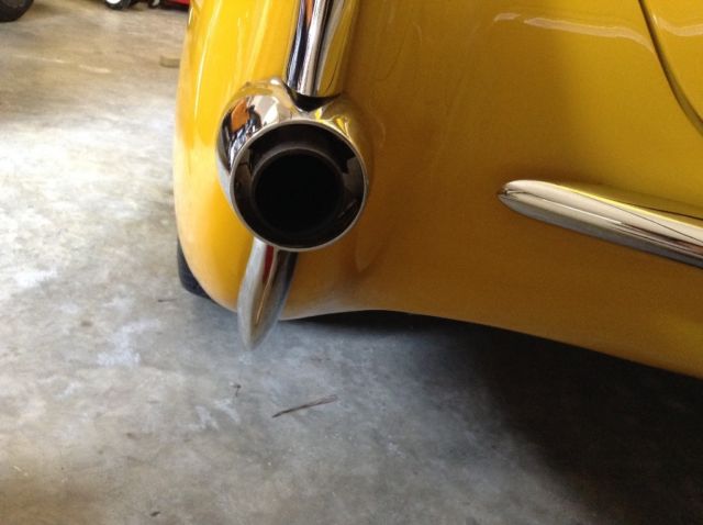 1957 Competition yellow Chevrolet Corvette Convertible