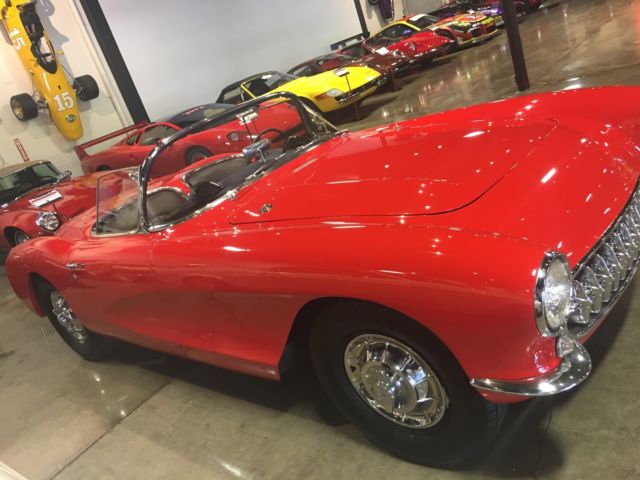 1957 Venetian Red Chevrolet Corvette