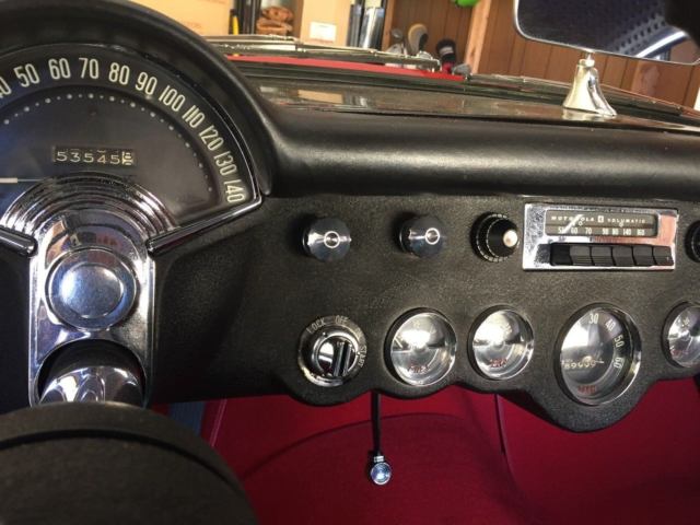 1957 Venetian Red Chevrolet Corvette