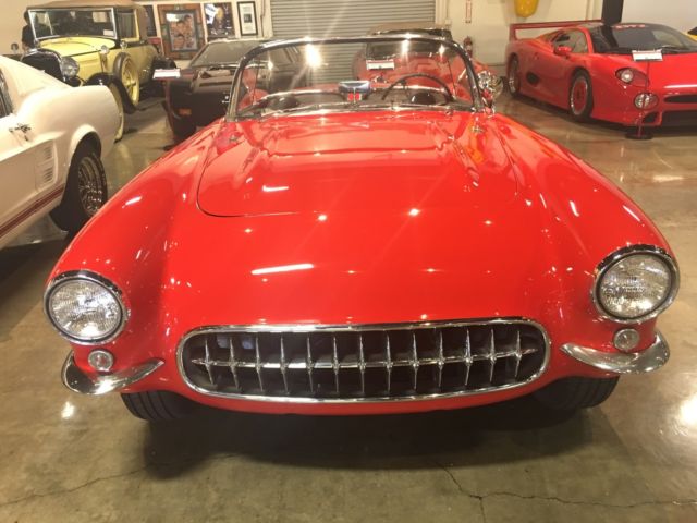 1957 Venetian Red Chevrolet Corvette