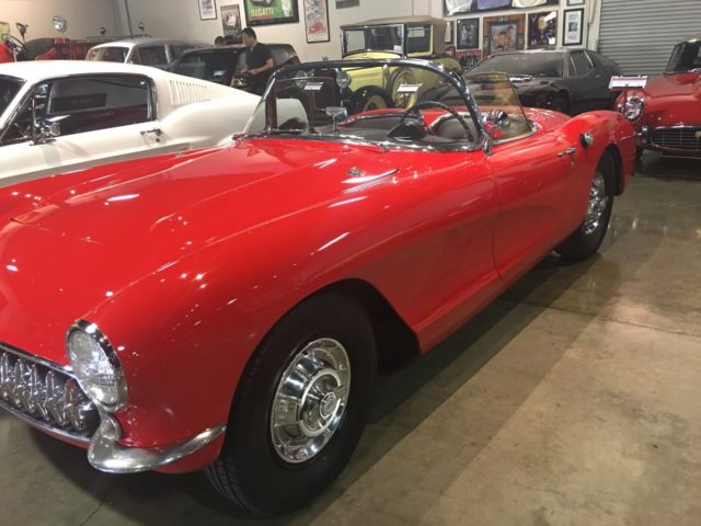 1957 Venetian Red Chevrolet Corvette