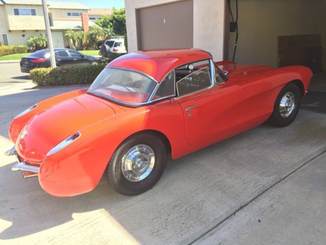 1957 Venetian Red Chevrolet Corvette