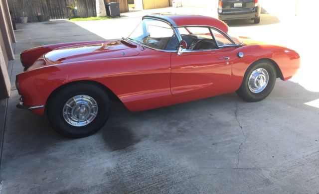 1957 Venetian Red Chevrolet Corvette
