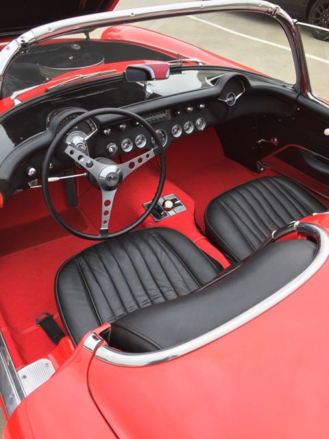 1957 Venetian Red Chevrolet Corvette
