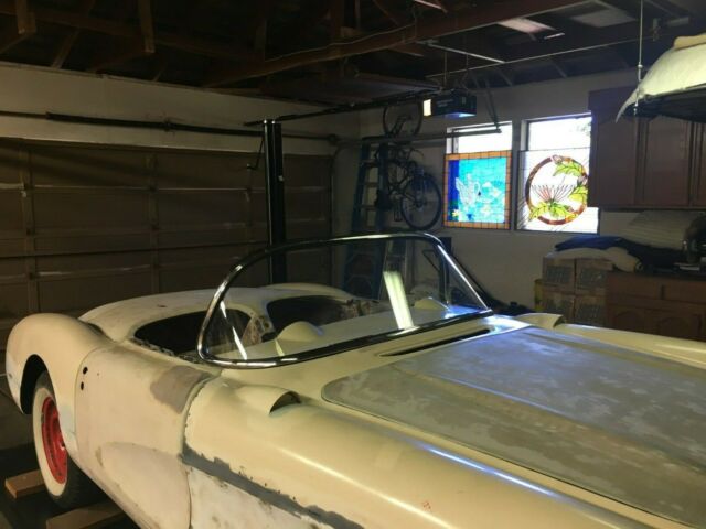 1957 Red Chevrolet Corvette Convertible