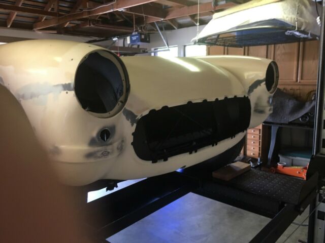 1957 Red Chevrolet Corvette Convertible