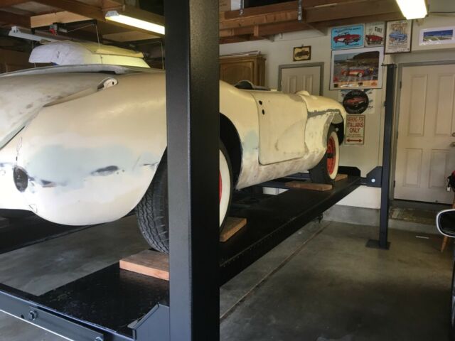 1957 Red Chevrolet Corvette Convertible