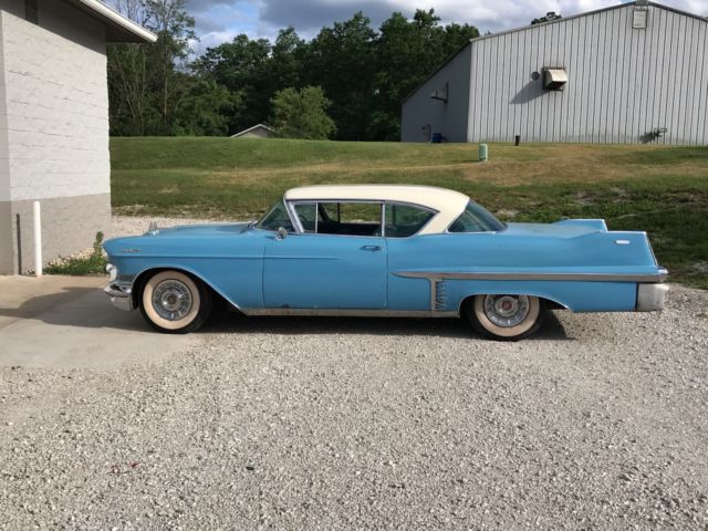 1957 Blue Cadillac DeVille Coupe