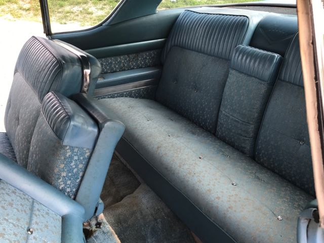 1957 Blue Cadillac DeVille Coupe