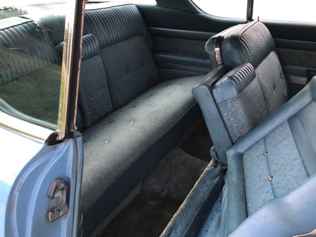 1957 Blue Cadillac DeVille Coupe