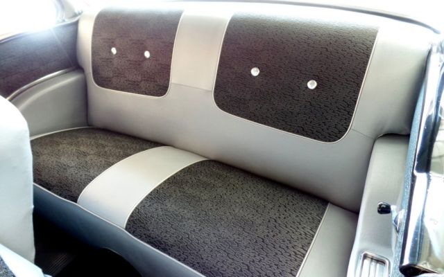 1957 Black Chevrolet Bel Air/150/210 Coupe