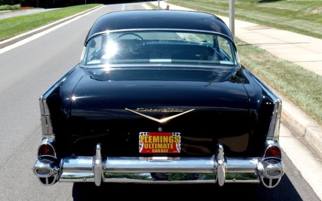 1957 Black Chevrolet Bel Air/150/210 Coupe