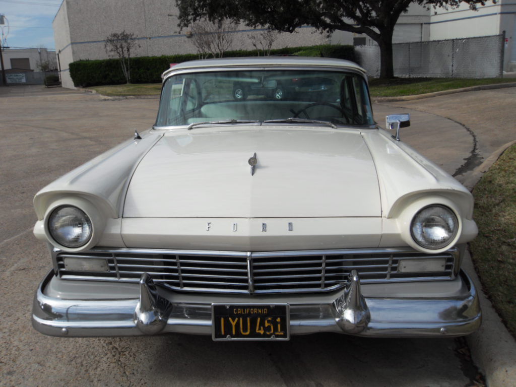 1957 Two tone White over Gray Ford Other Sedan
