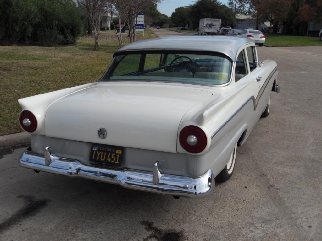 1957 Two tone White over Gray Ford Other Sedan