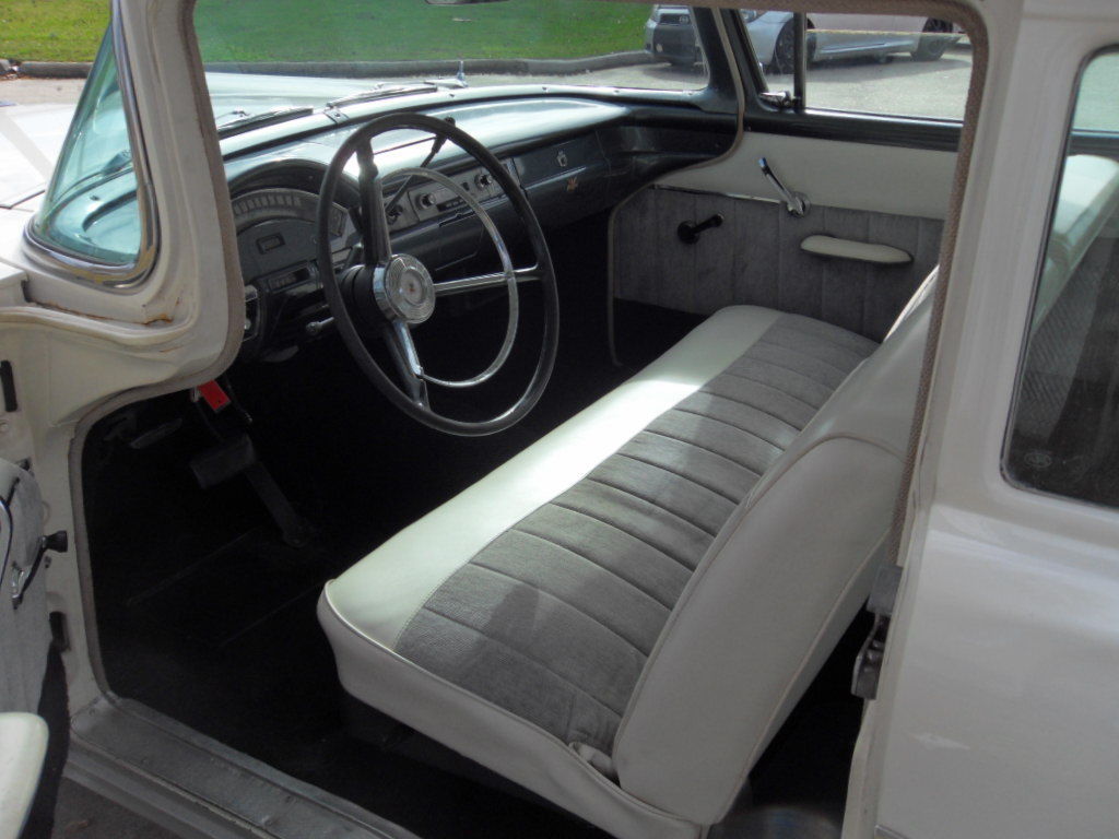 1957 Two tone White over Gray Ford Other Sedan