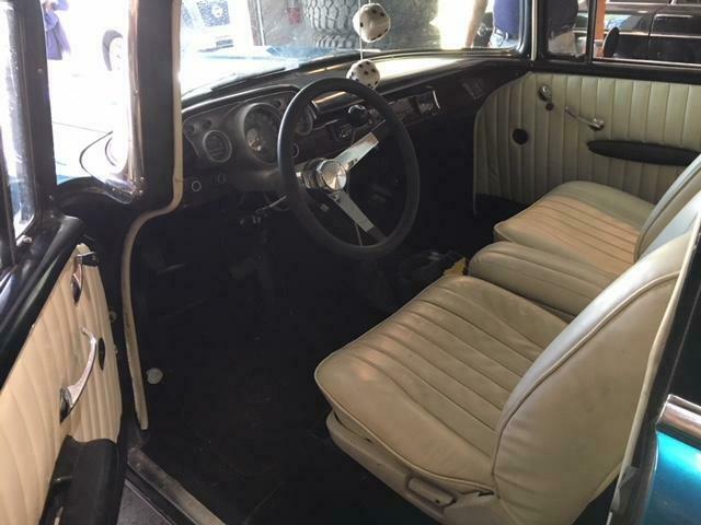 1957 Blue Chevrolet Bel Air/150/210 Sedan