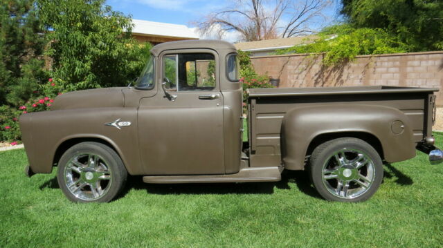 1957 Brown Dodge D100 Pickup Extended Crew Cab Pickup