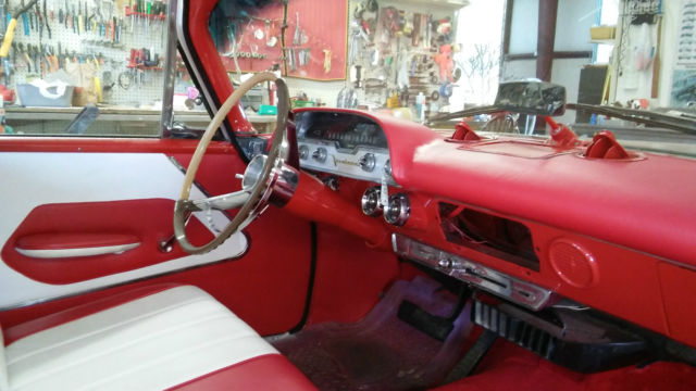 1957 Red DeSoto Desoto Sedan