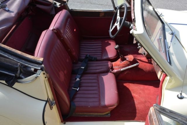 1957 Blue Jaguar XK Convertible