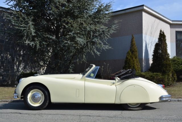1957 Blue Jaguar XK Convertible