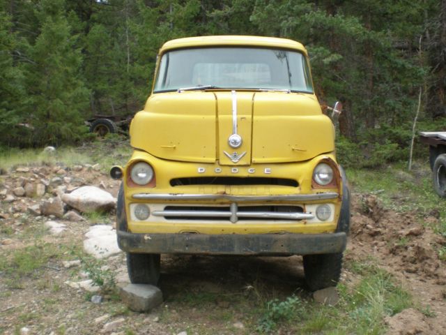 1957 Yellow Dodge Other Pickups Cab & Chassis