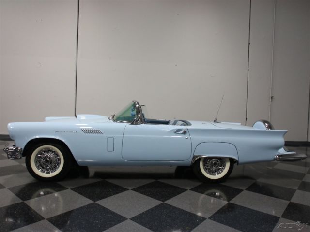 1957 Blue Ford Thunderbird