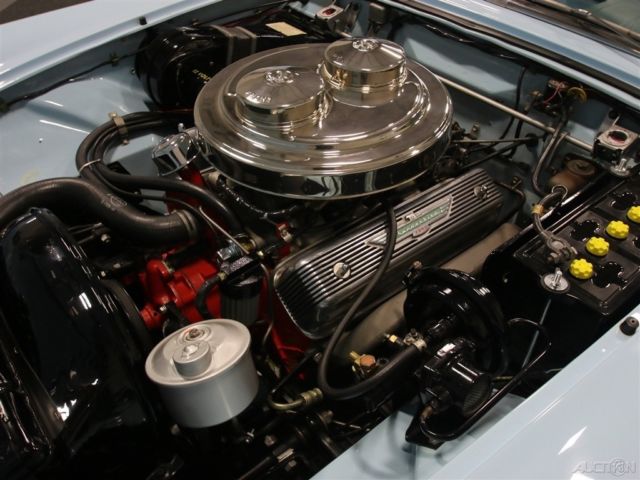 1957 Blue Ford Thunderbird