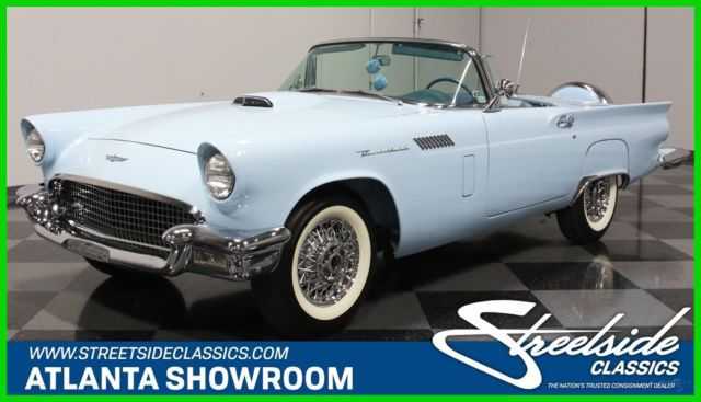 1957 Blue Ford Thunderbird