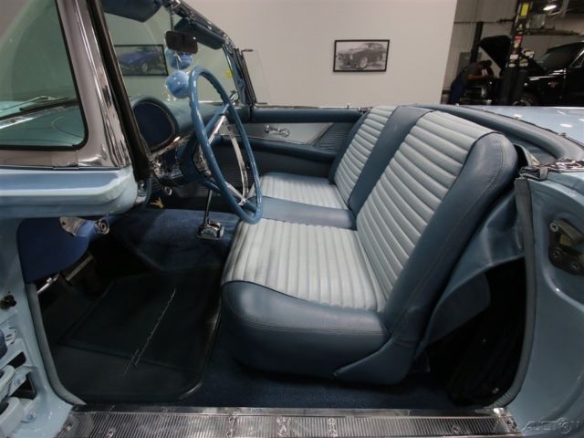 1957 Blue Ford Thunderbird