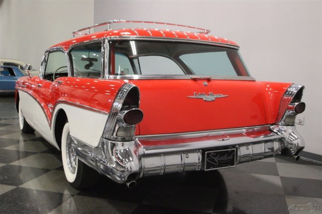 1957 White Buick Caballero