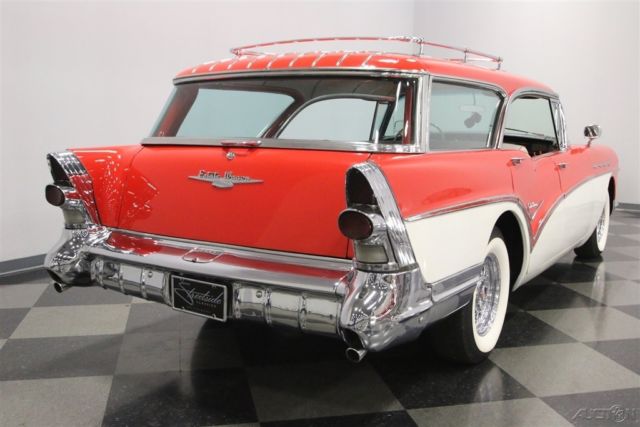 1957 White Buick Caballero