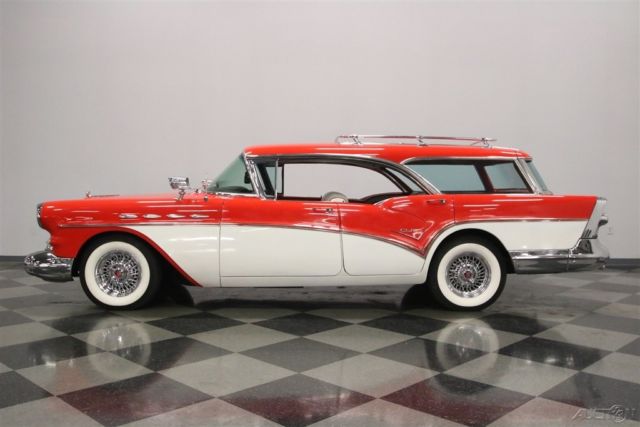 1957 White Buick Caballero