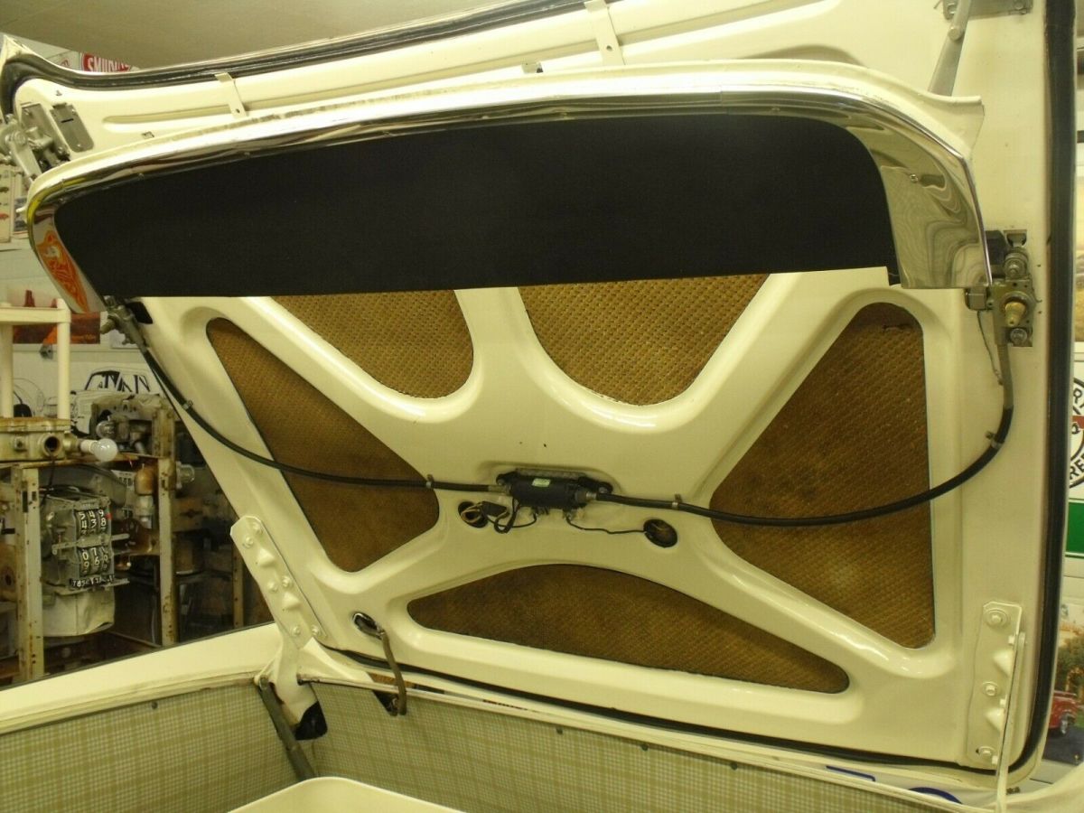 1957 Yellow Ford Fairlane Retractable convertible