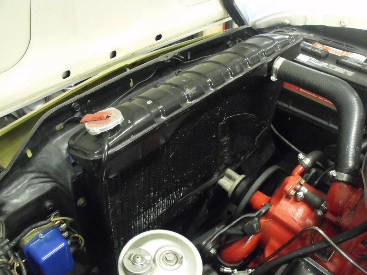 1957 Yellow Ford Fairlane Retractable convertible