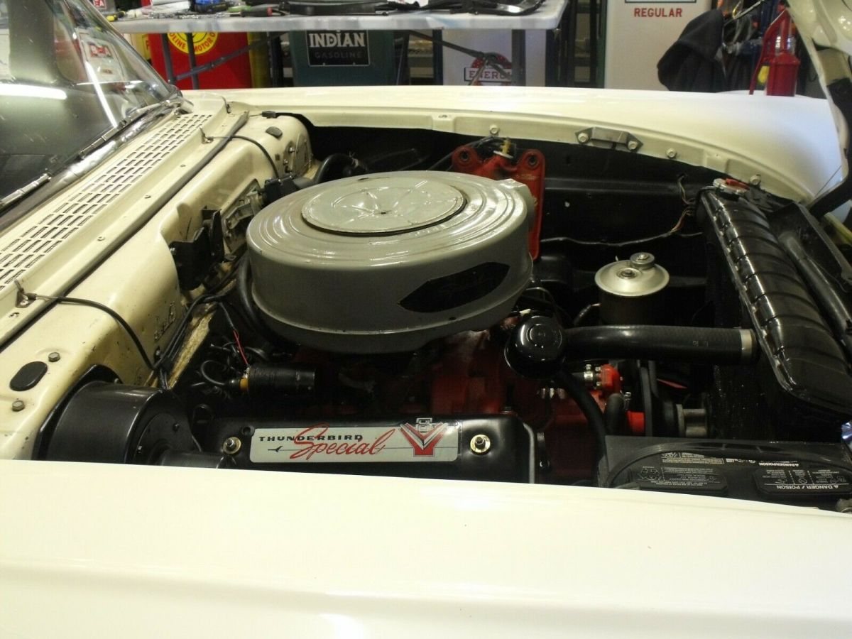1957 Yellow Ford Fairlane Retractable convertible
