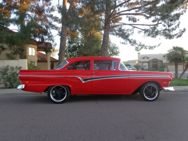 1957 Red Ford Other Coupe