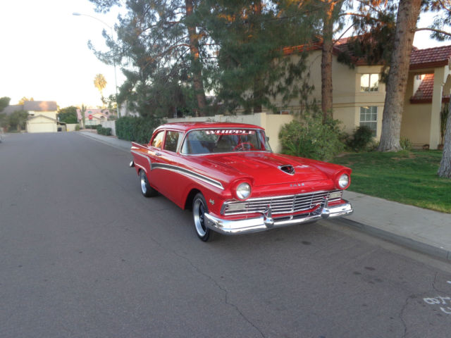 1957 Red Ford Other Coupe