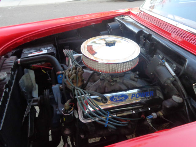 1957 Red Ford Other Coupe
