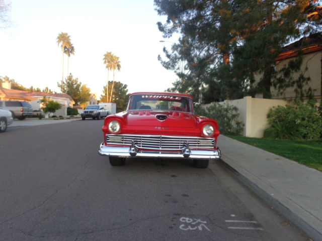 1957 Red Ford Other Coupe