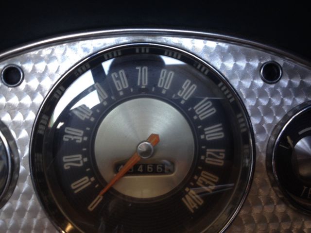 1957 Blue Ford Thunderbird Convertible