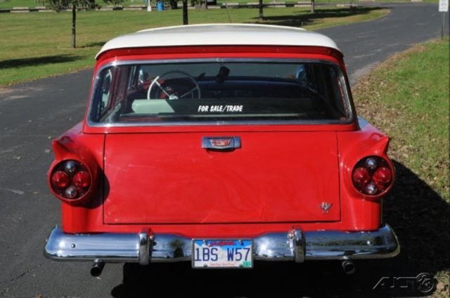 1957 White Ford Fairlane Wagon