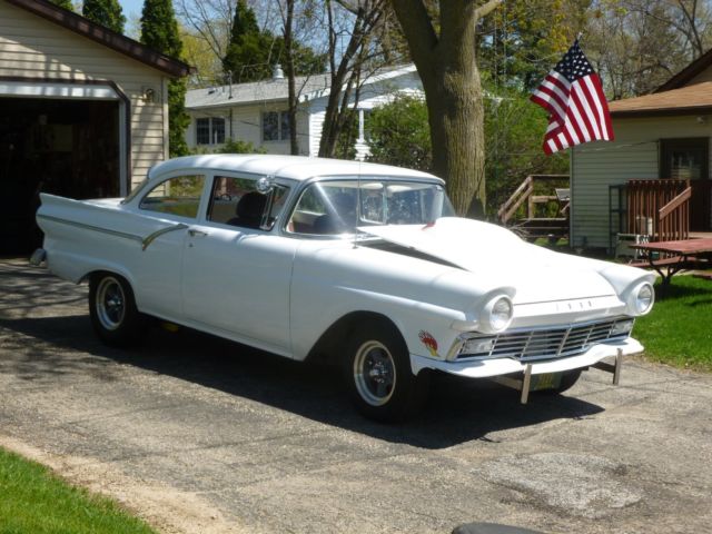 1957 White Ford Other Coupe