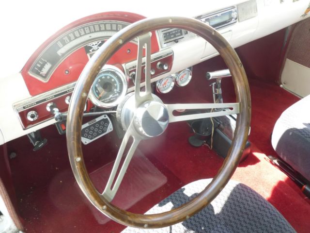 1957 White Ford Other Coupe