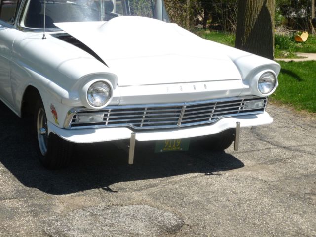 1957 White Ford Other Coupe