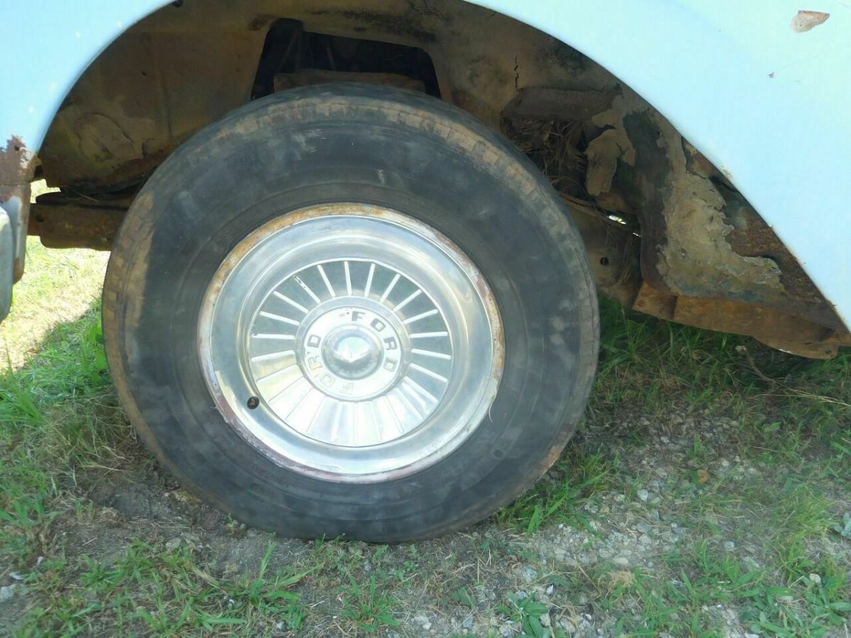1957 Blue Ford Other Coupe