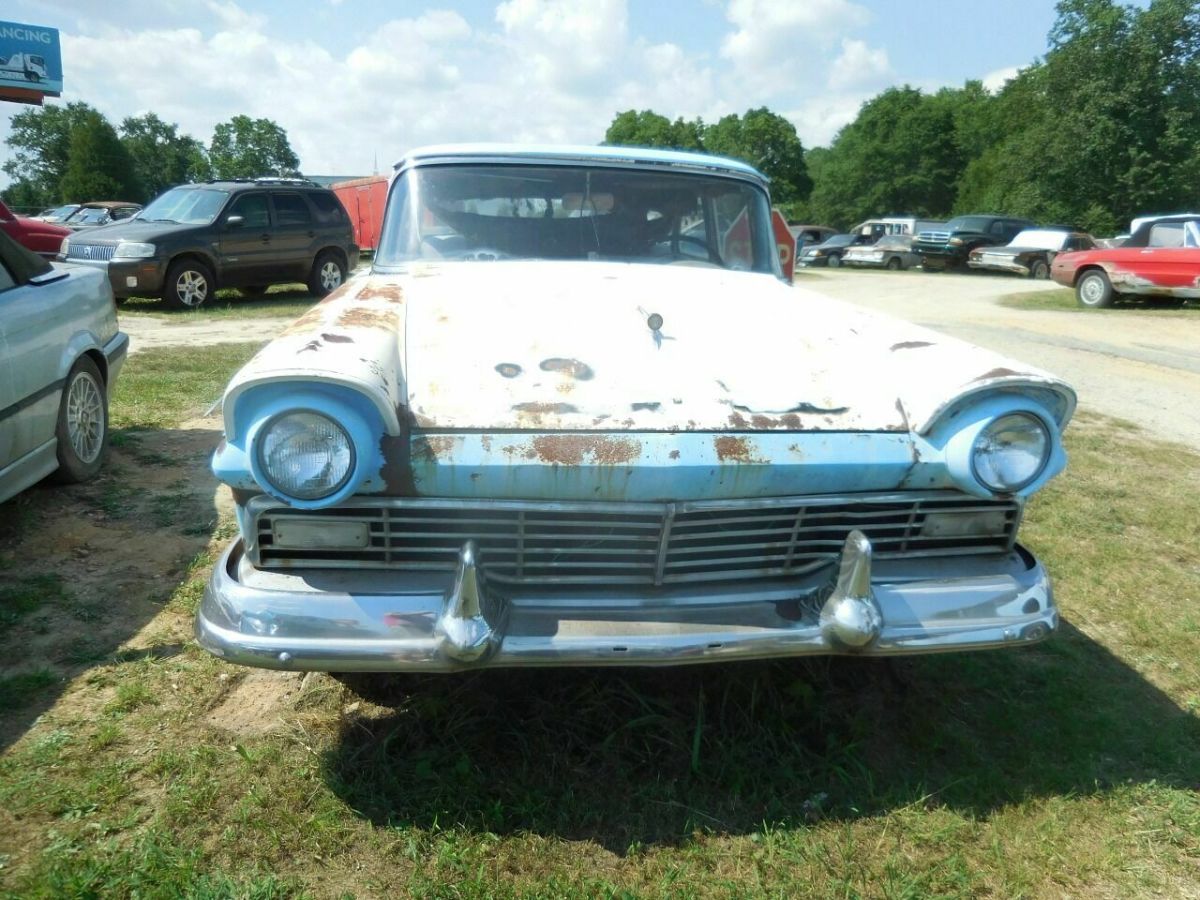 1957 Blue Ford Other Coupe