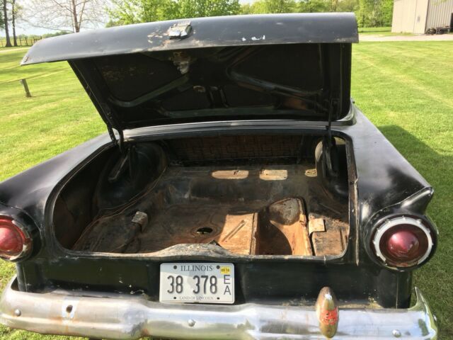 1957 Black Ford Custom 300 2 door coupe
