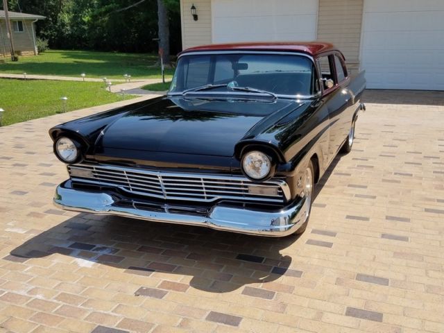 1957 Black Cherry/Black Ford Other Sedan